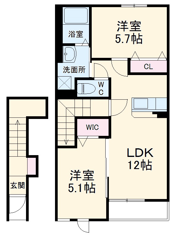 グランツの間取り