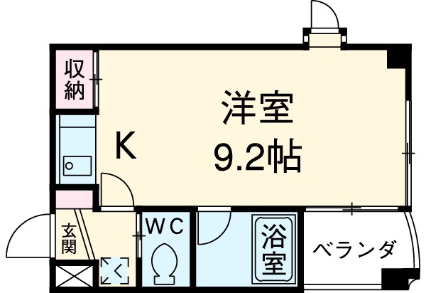 ヴィレドソレイユの間取り