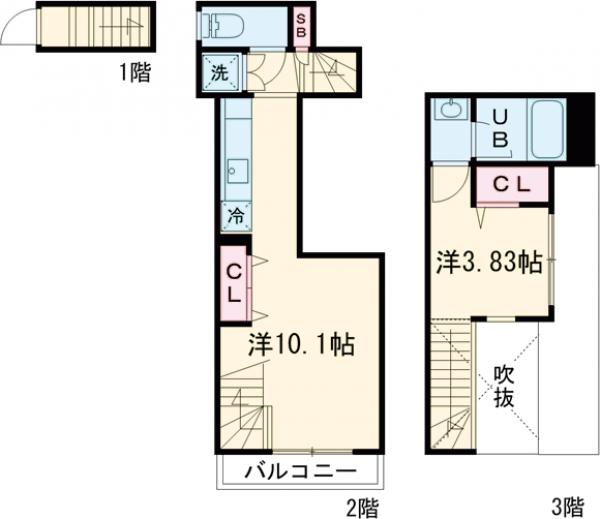 エスポワールコネクトの間取り