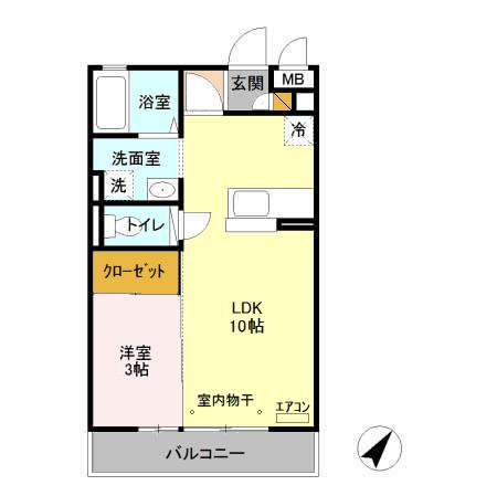 レジュウィールの間取り