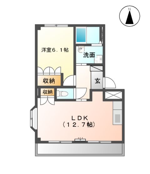 テラメゾンの間取り
