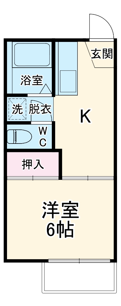 リバレット厚木の間取り