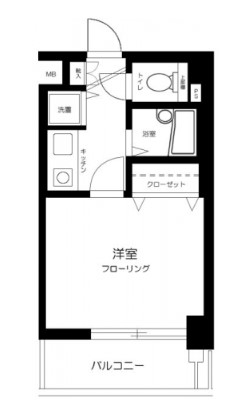 ロイヤルガーデン哲学堂の間取り