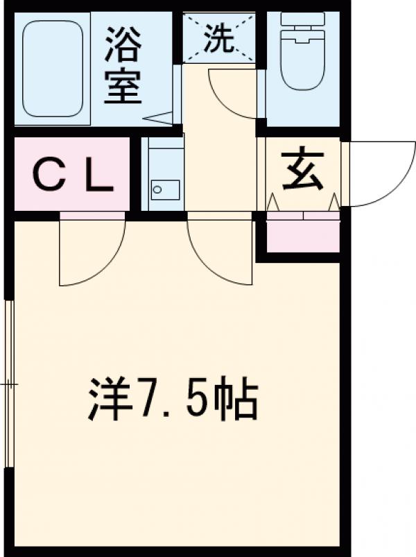 原町田の完工年月(1999年4月)築の賃貸アパートの間取り