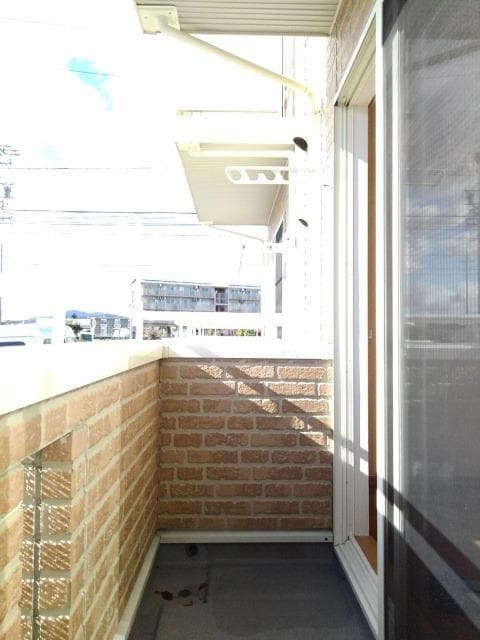 12/25 バルコニー