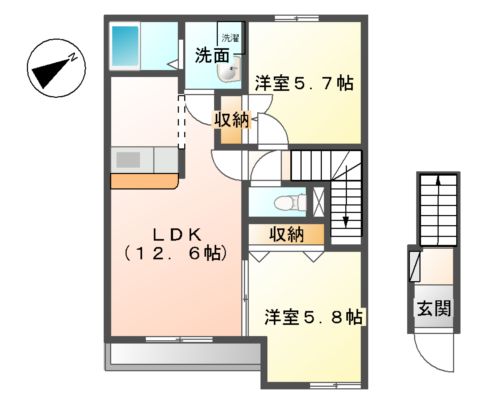 フィールドピアWの間取り