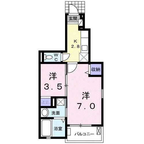 fiore Ⅴの間取り