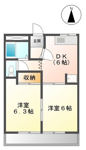 柳ケ丘レジデンスの間取り