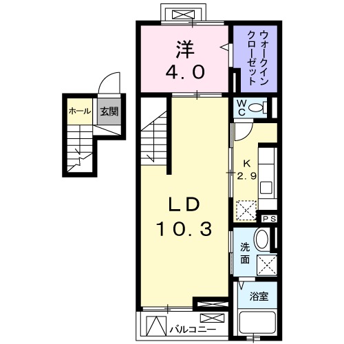 クレメントハウスの間取り