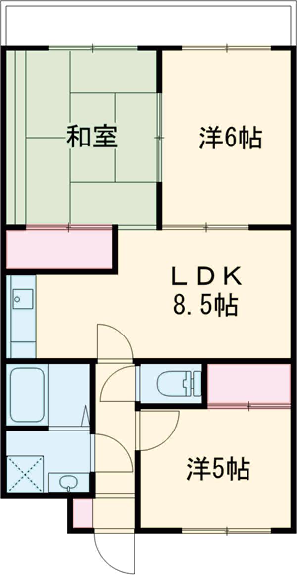 モアライフ酒井松の間取り