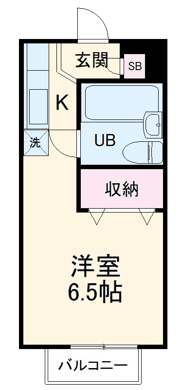 アルテミスTOKAIの間取り