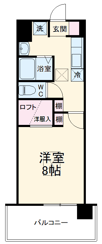ルネス エスポワールの間取り