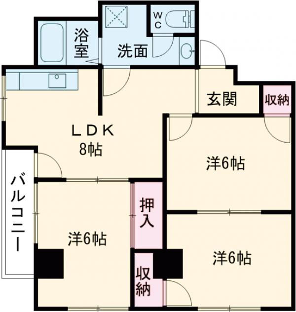 グランドハイツドリームの間取り