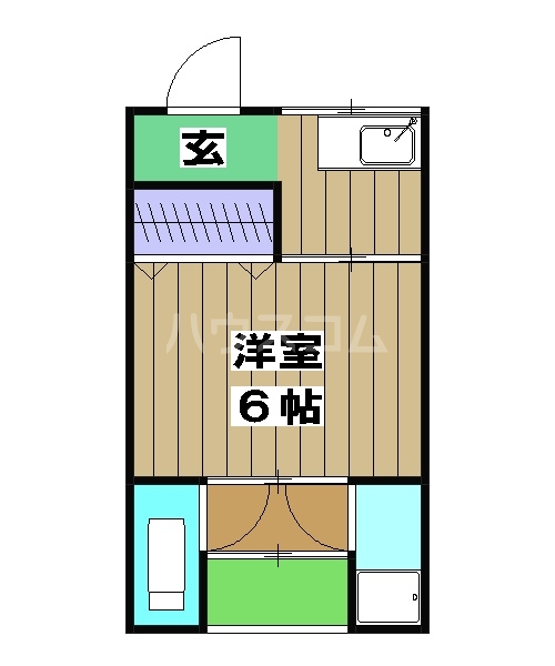 マンションローレルの間取り