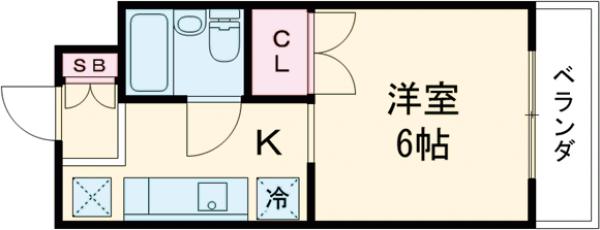 セラ中川の間取り