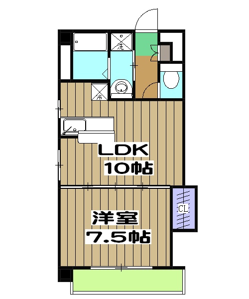 ファネージオの間取り