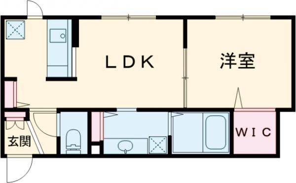 シャーメゾンＫｏｊｉｍａの間取り