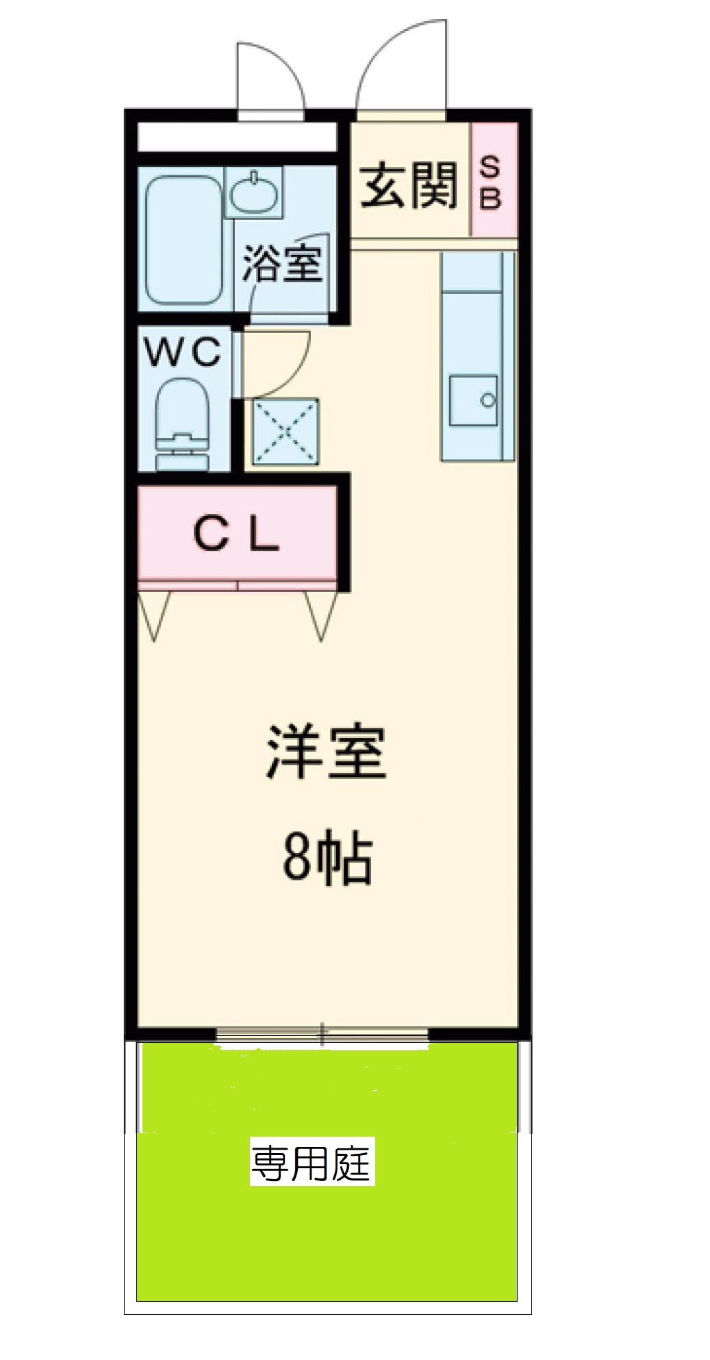 ジオコート桂の間取り