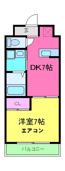 アクアヒルズの間取り