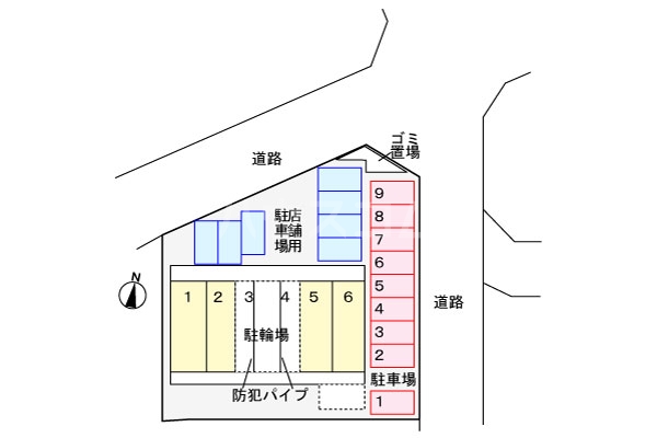 15/16 駐車場