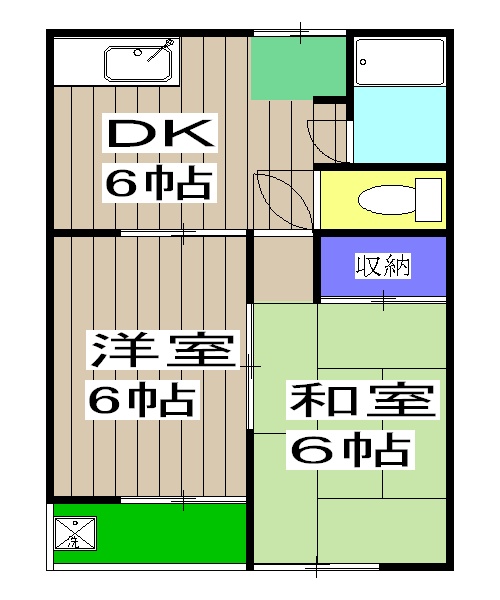 第一山本荘の間取り