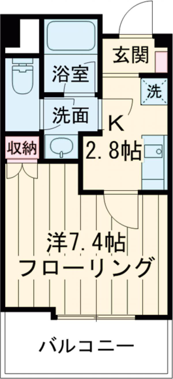 Wist新宿の間取り