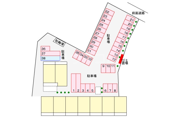 15/21 駐車場