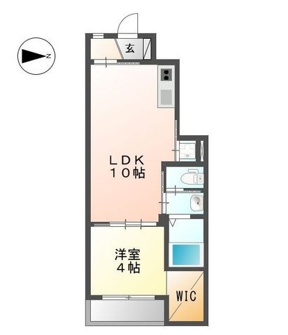 メルヴェーユの間取り