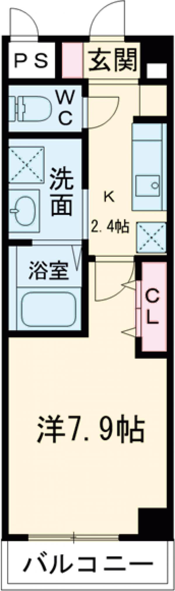 あうん荘の間取り