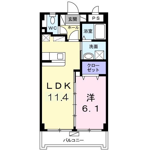 フォルシア与那原の間取り
