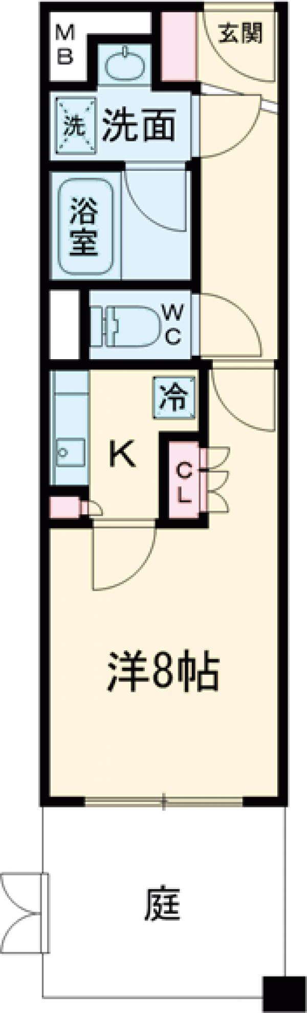 テラス四谷の間取り
