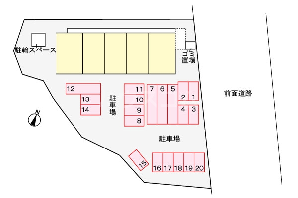 15/21 駐車場