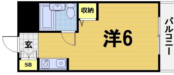 ドミトリーインテリジェンスの間取り