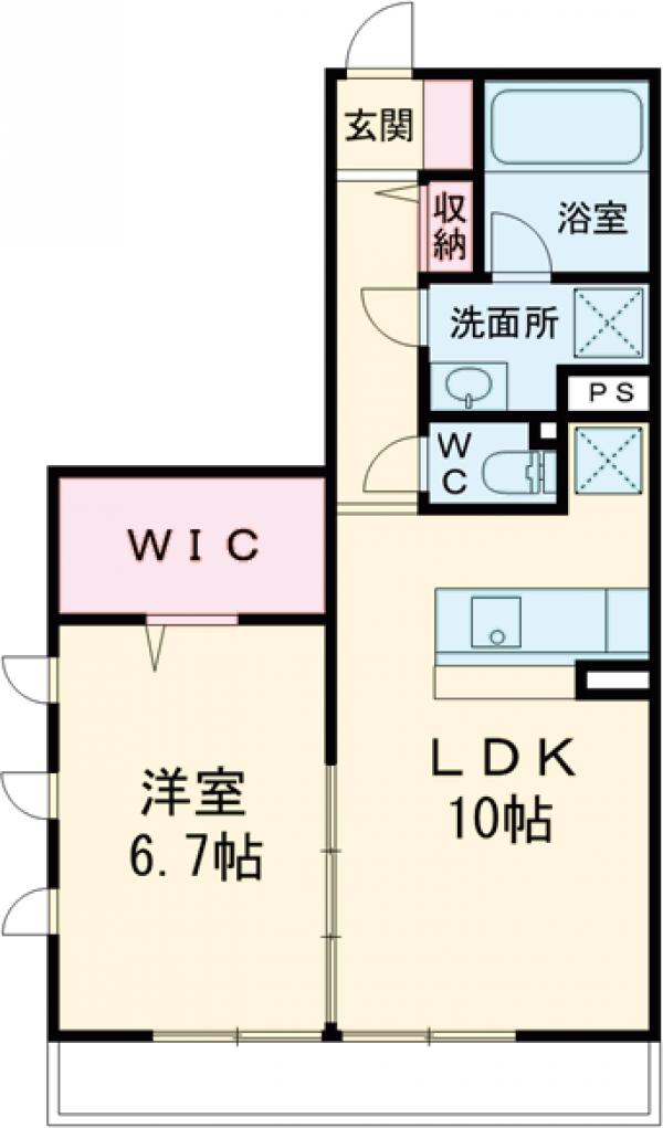 ラ フルールの間取り