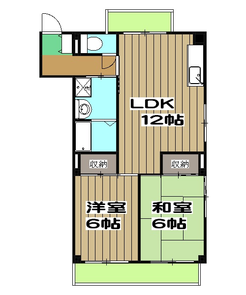 クレスト桂坂の間取り
