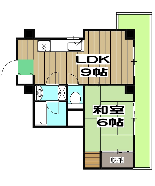 シャトル松尾の間取り