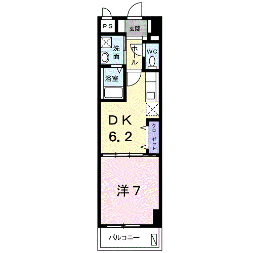 サニーヒル タマイの間取り