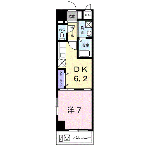 サニーヒル タマイの間取り