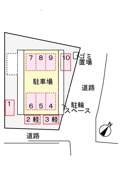14/18 駐車場
