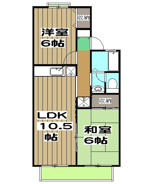 スイーツ山路の間取り