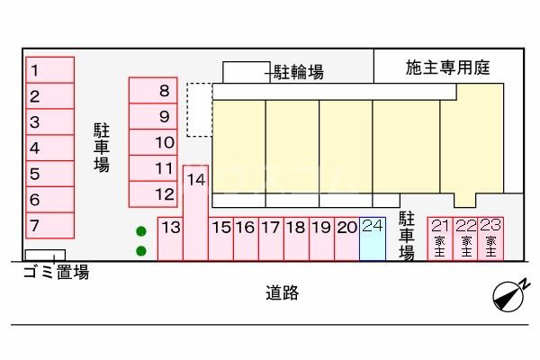 15/21 駐車場