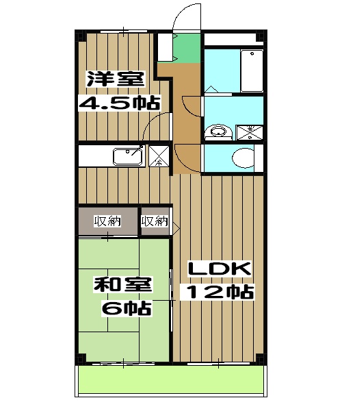 ヴィラアバンセの間取り