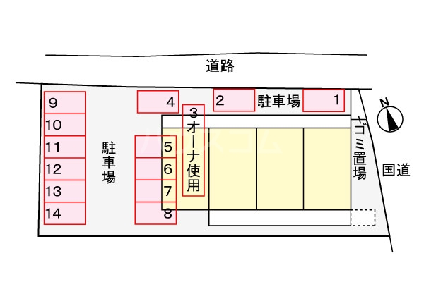 15/21 駐車場