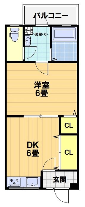サンローラン久我の杜の間取り