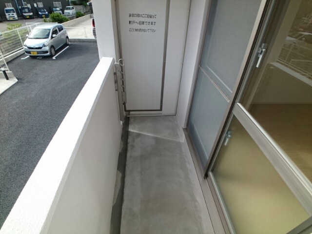 10/23 バルコニー