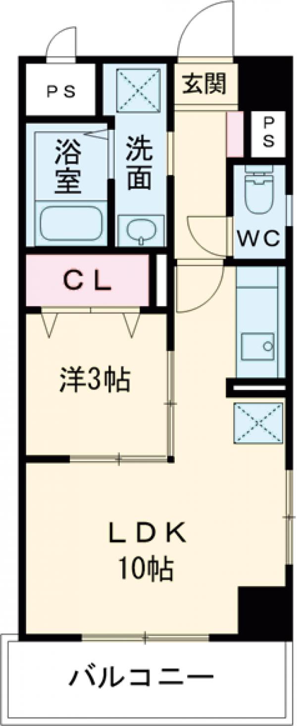 アークヒルズⅡの間取り