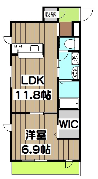 シャーメゾンKojimaの間取り