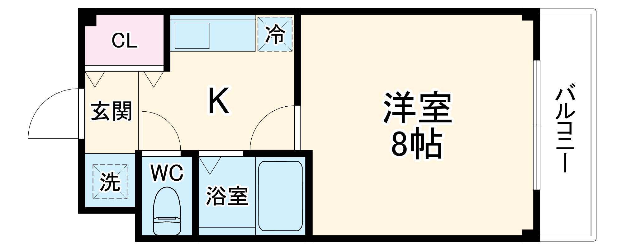 ブランベージュ桂の間取り