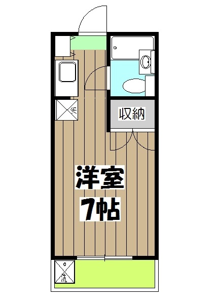 ロイヤルハイツナカムラの間取り