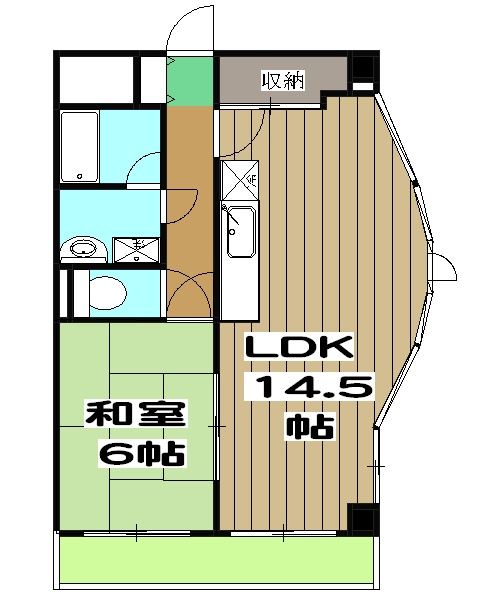 クラフトビルの間取り